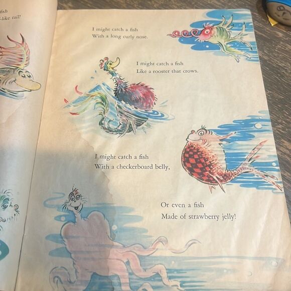 McElligot's Pool by Dr. Seuss 1975 inside manuscript only - Picture 4 of 11